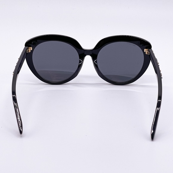 JIMMY CHOO NEW BLACK WOMEN SUNGLASSES JIMMY CHOO - Picture 6 of 9